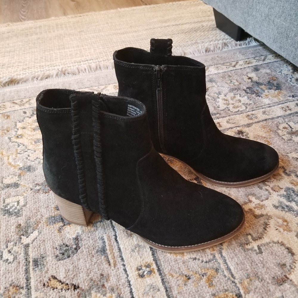 Lucky Monkey Leather Boots